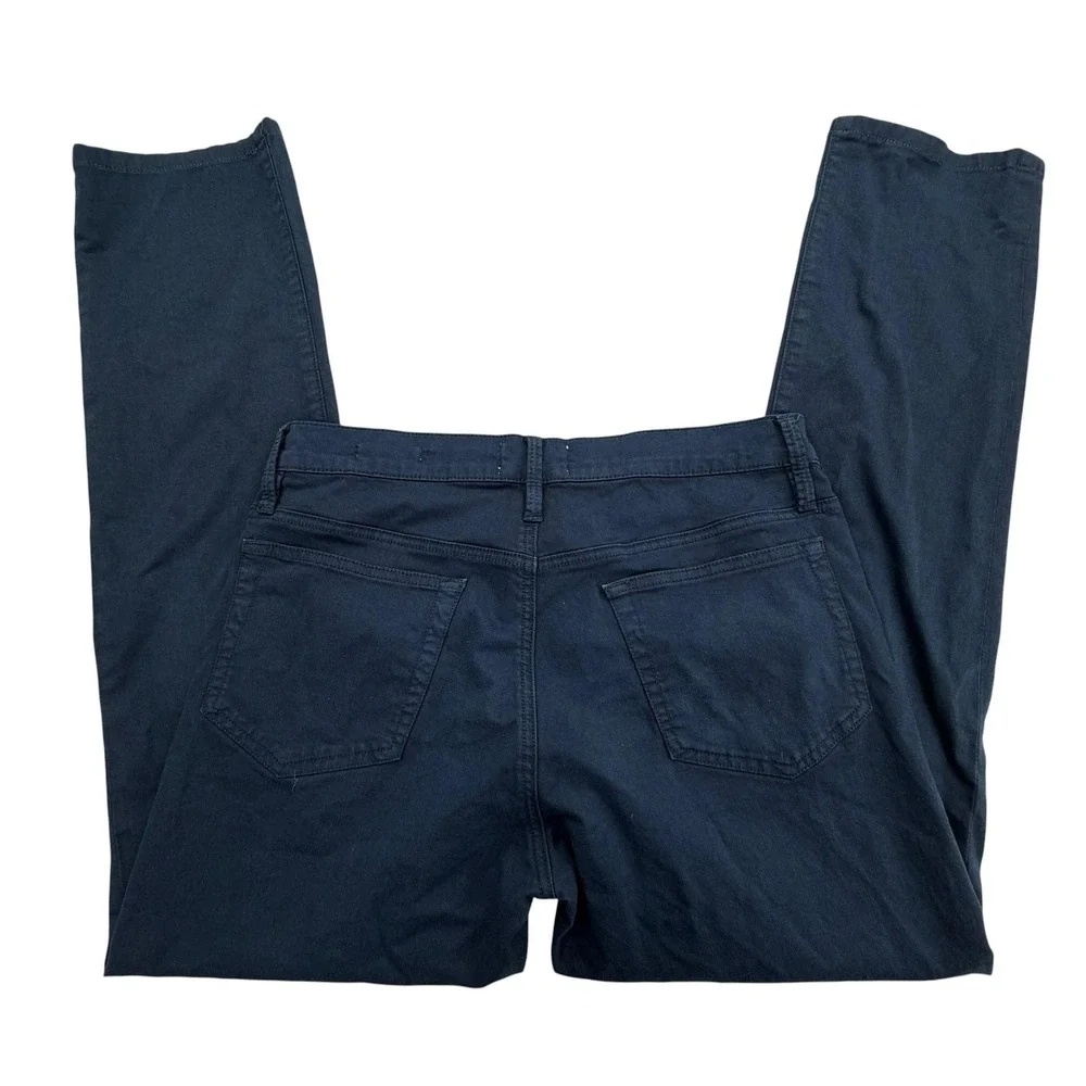 FRAME Pants Mens 30 X 30 Blue Chino Slim Flat Front L'Homme Slim Stretch LMH007